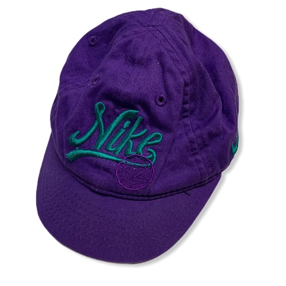 Nike Other - Nike toddler purple green vintage hat unisex
